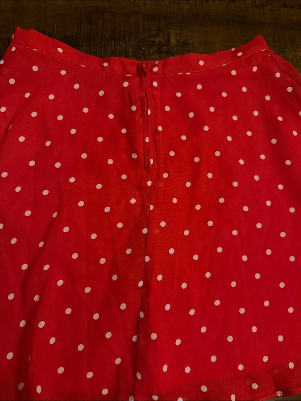 art class Red Polka Dot Girls Matching Top & Skirt Set
